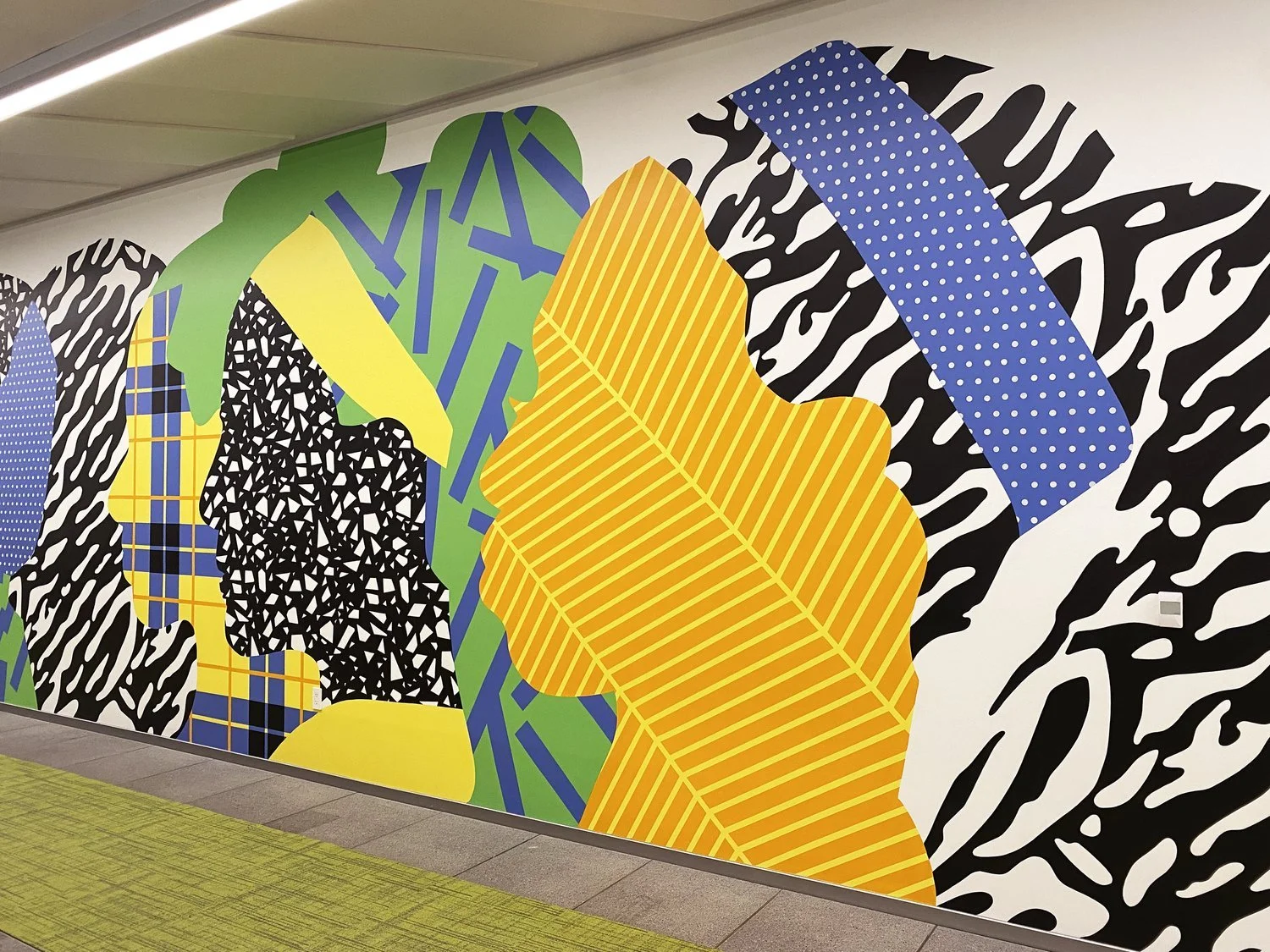 Nike HQ Mural at Sebastian Coe Building