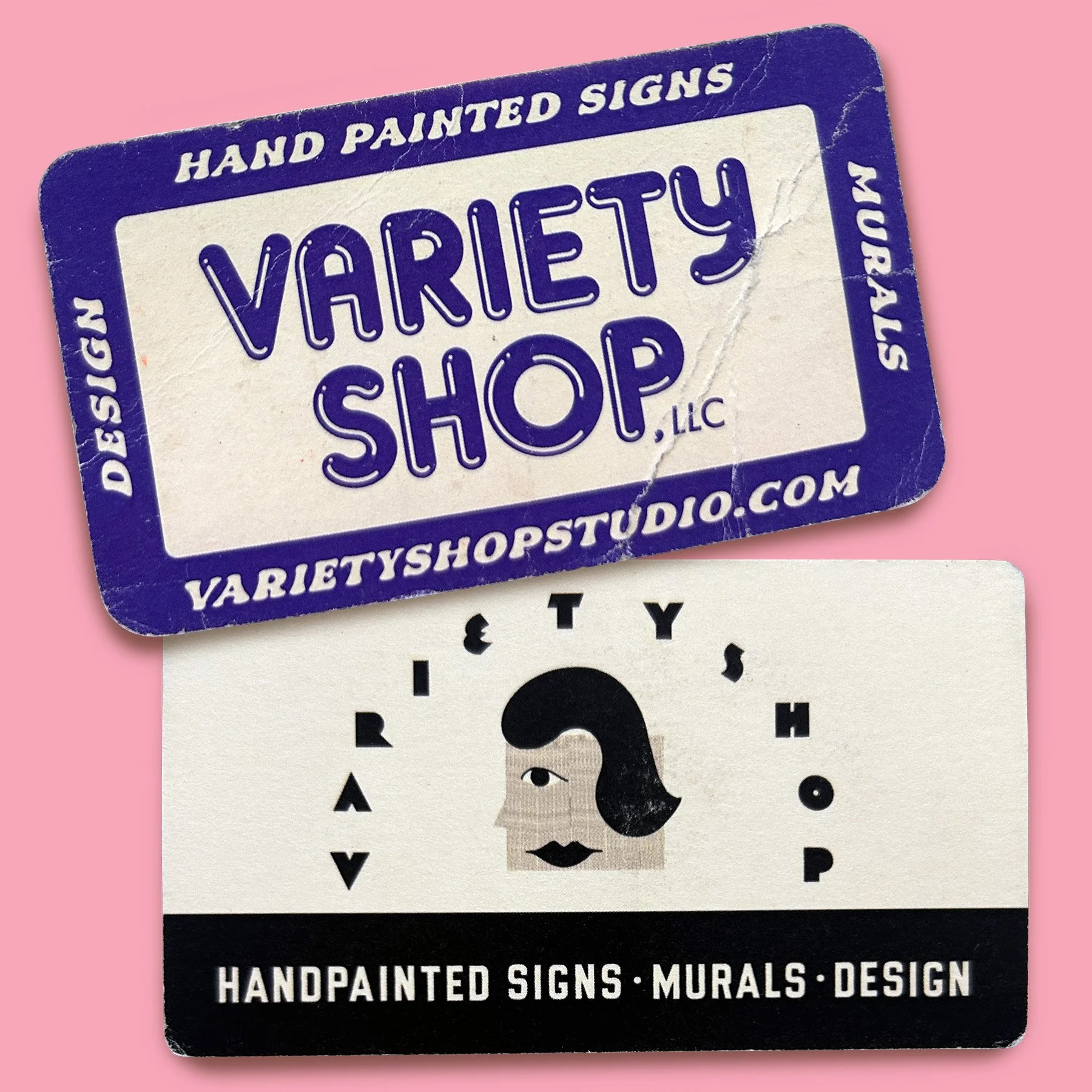 Variety Shop Business Cards