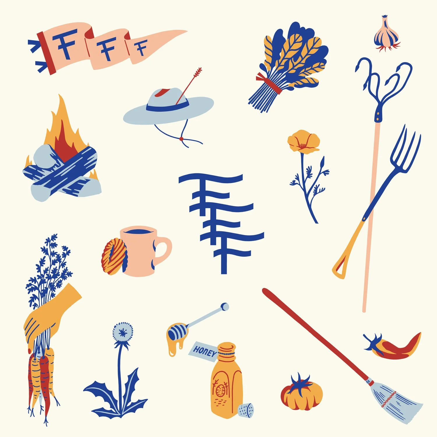 Fort's Ferry Farm Icons