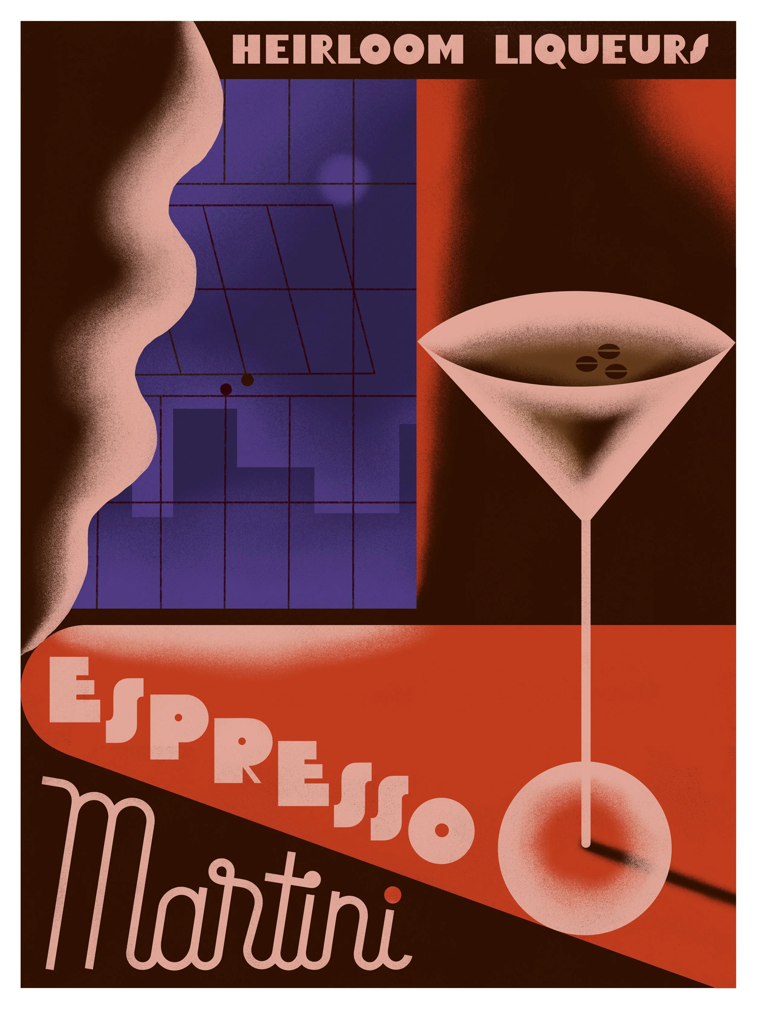 Heirloom Liqueurs Espresso Martini poster