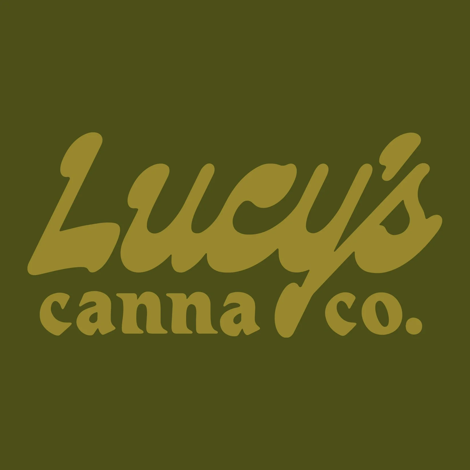Lucy's Canna Co text logo