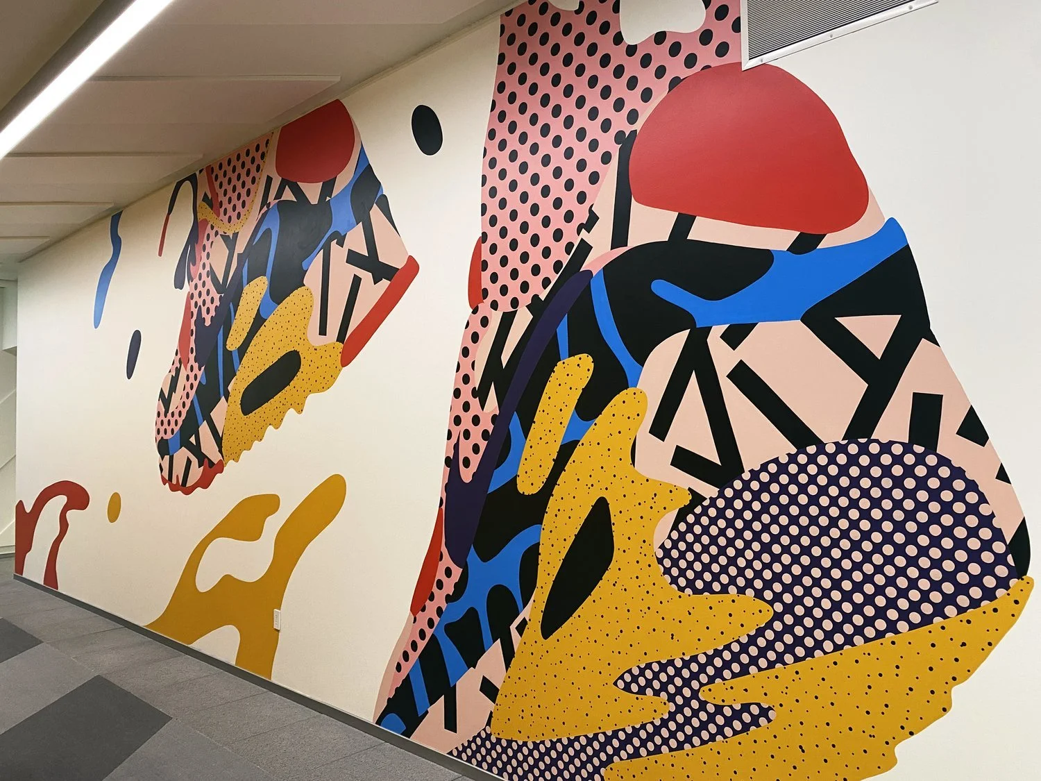 Nike HQ Mural at Sebastian Coe Building