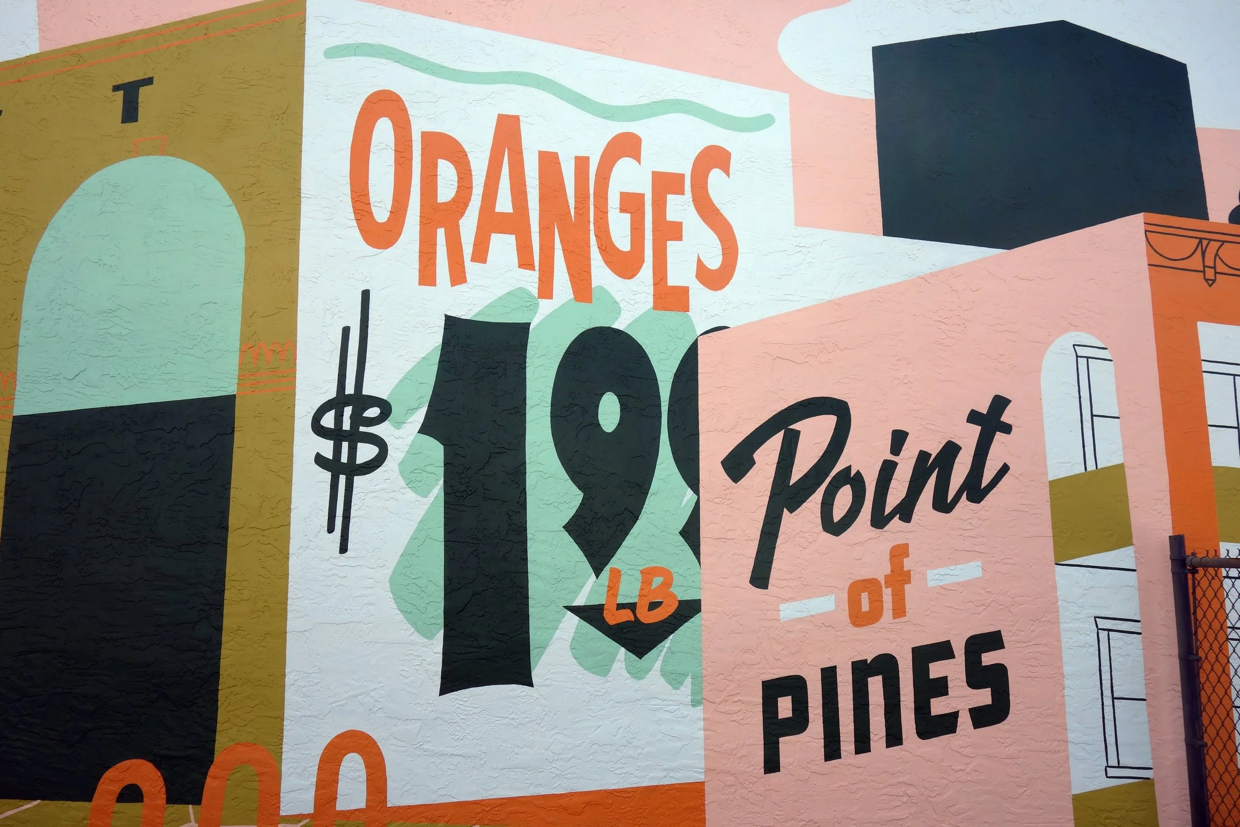 Shine Mural detail