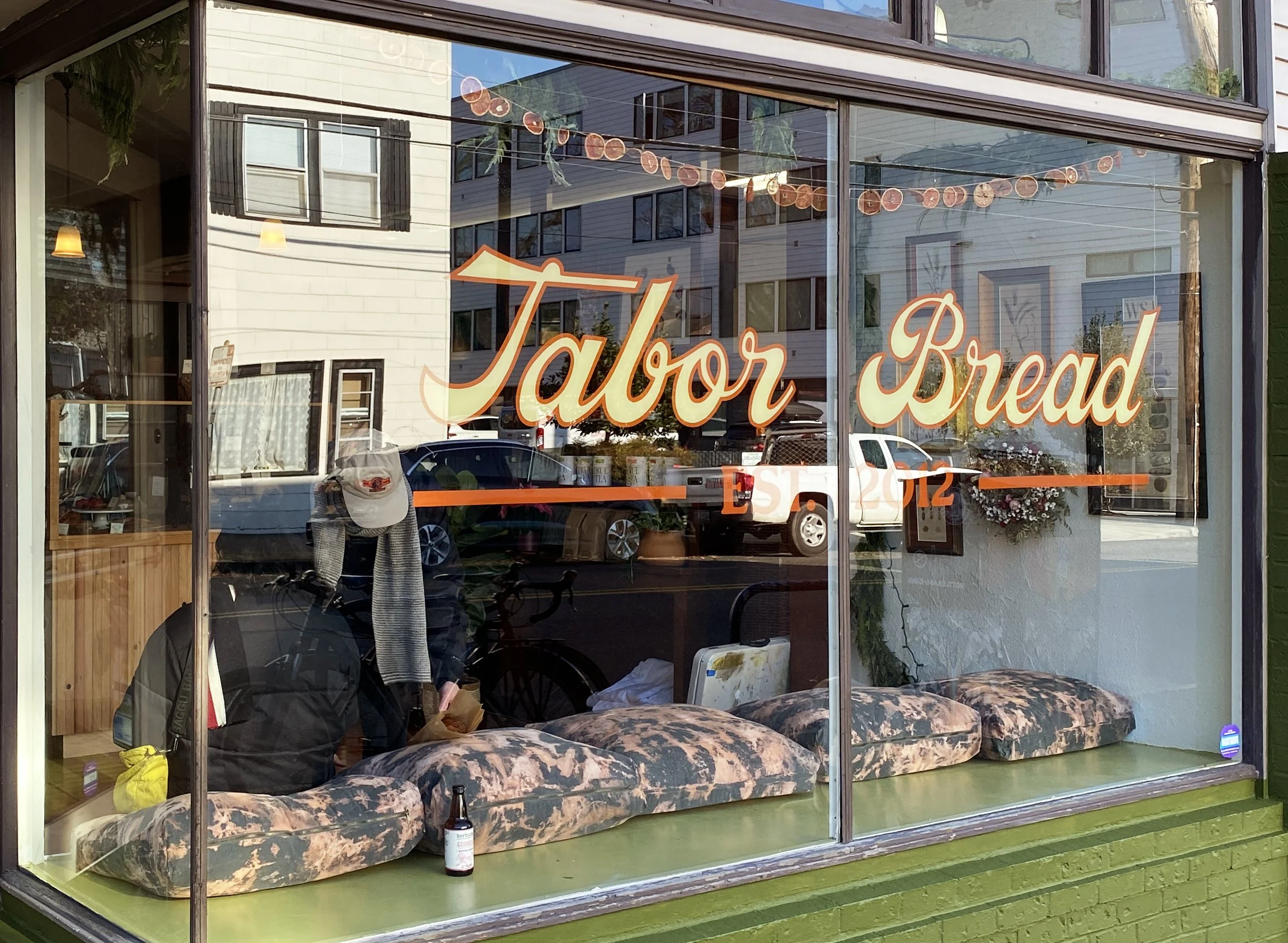 Tabor Bread painted logo