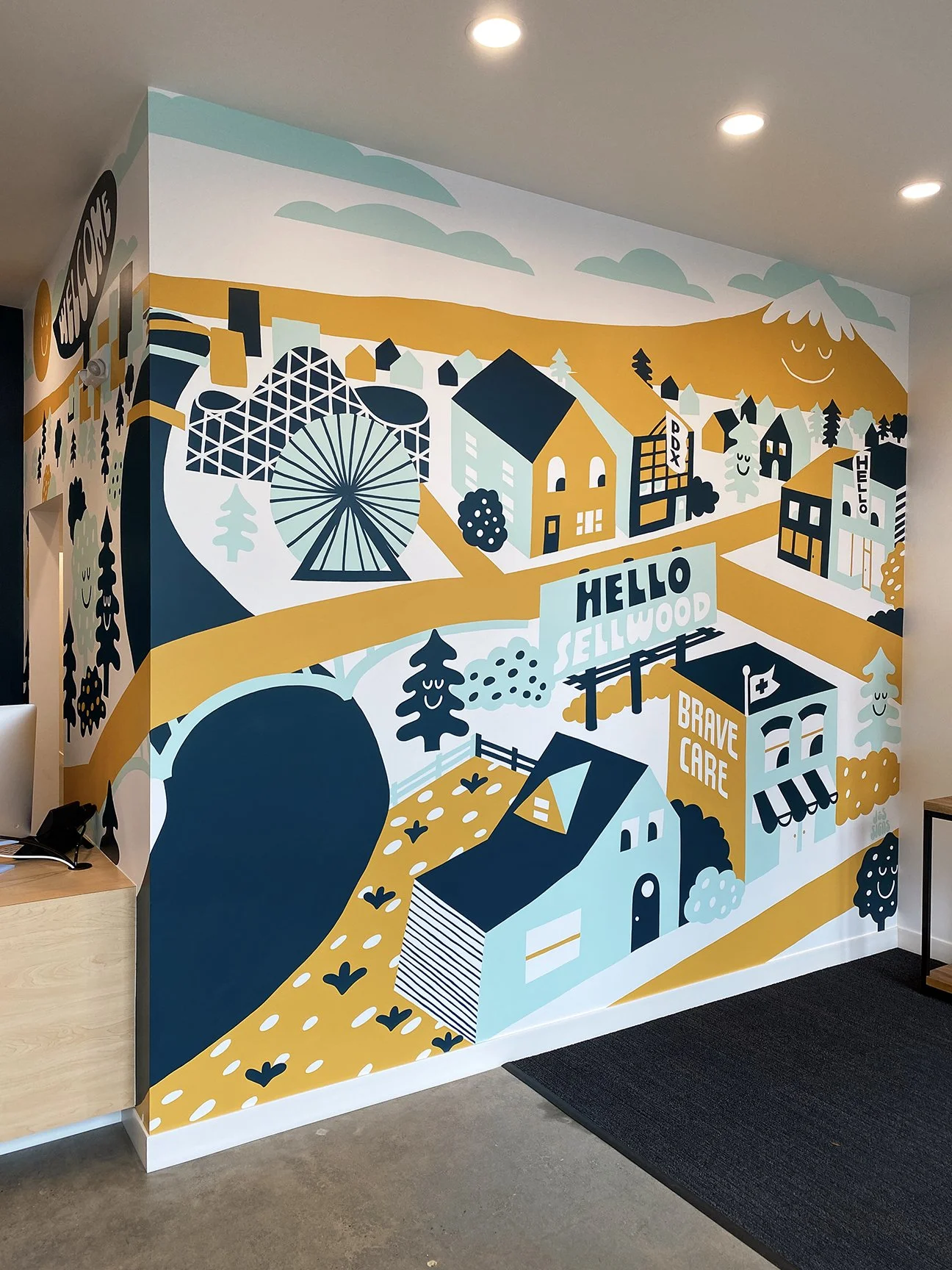 Brave Care Mural
