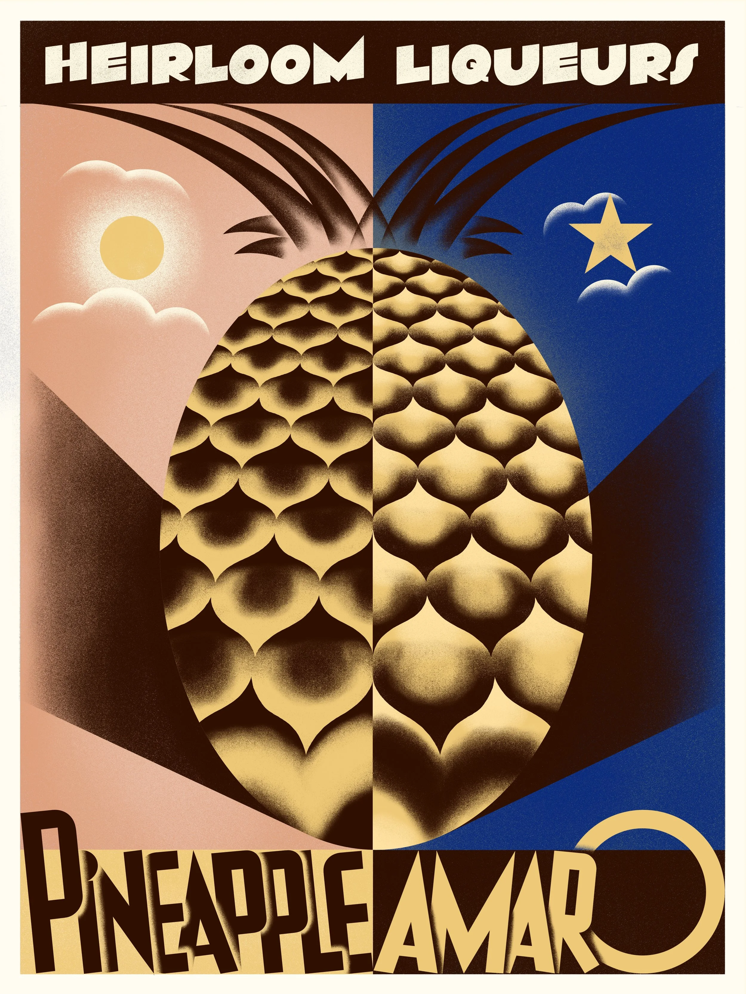 Heirloom Liqueurs Pineapple Amaro poster