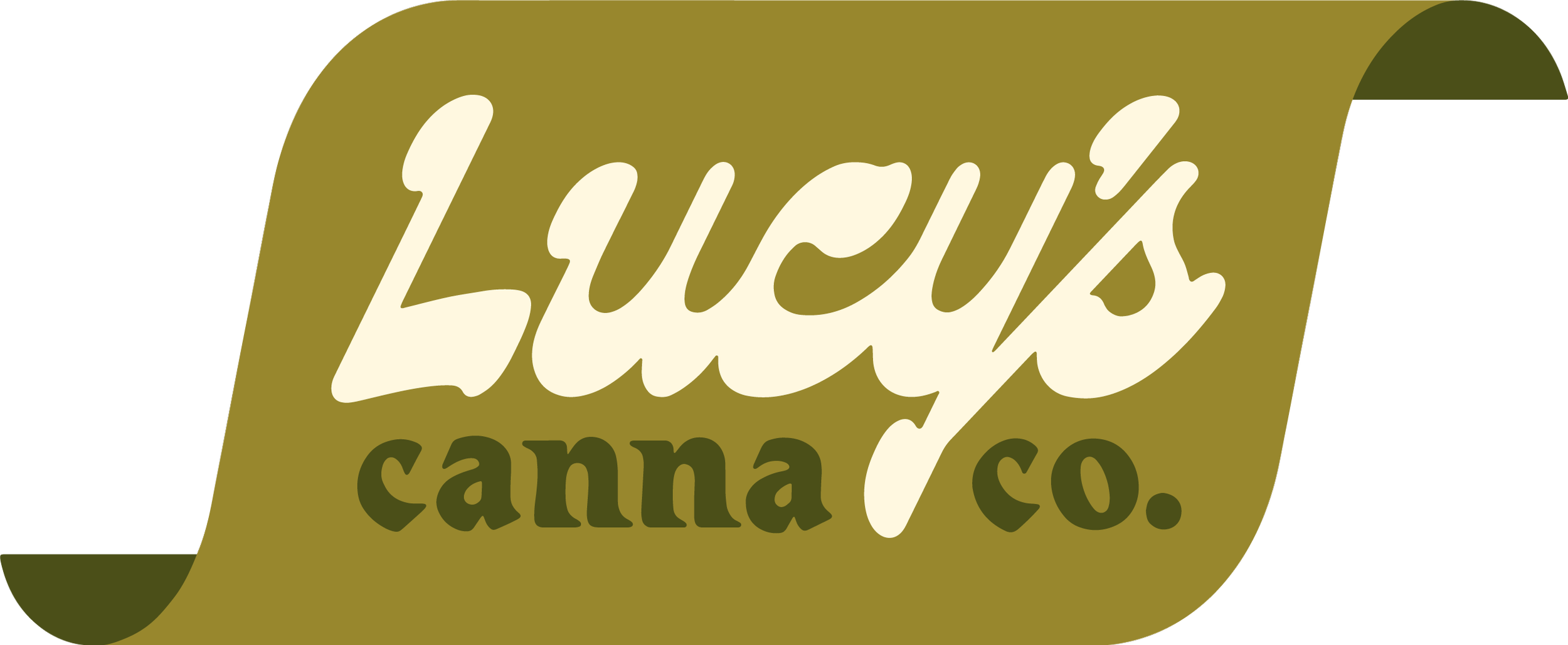 Lucy's Canna Co illustrated logo