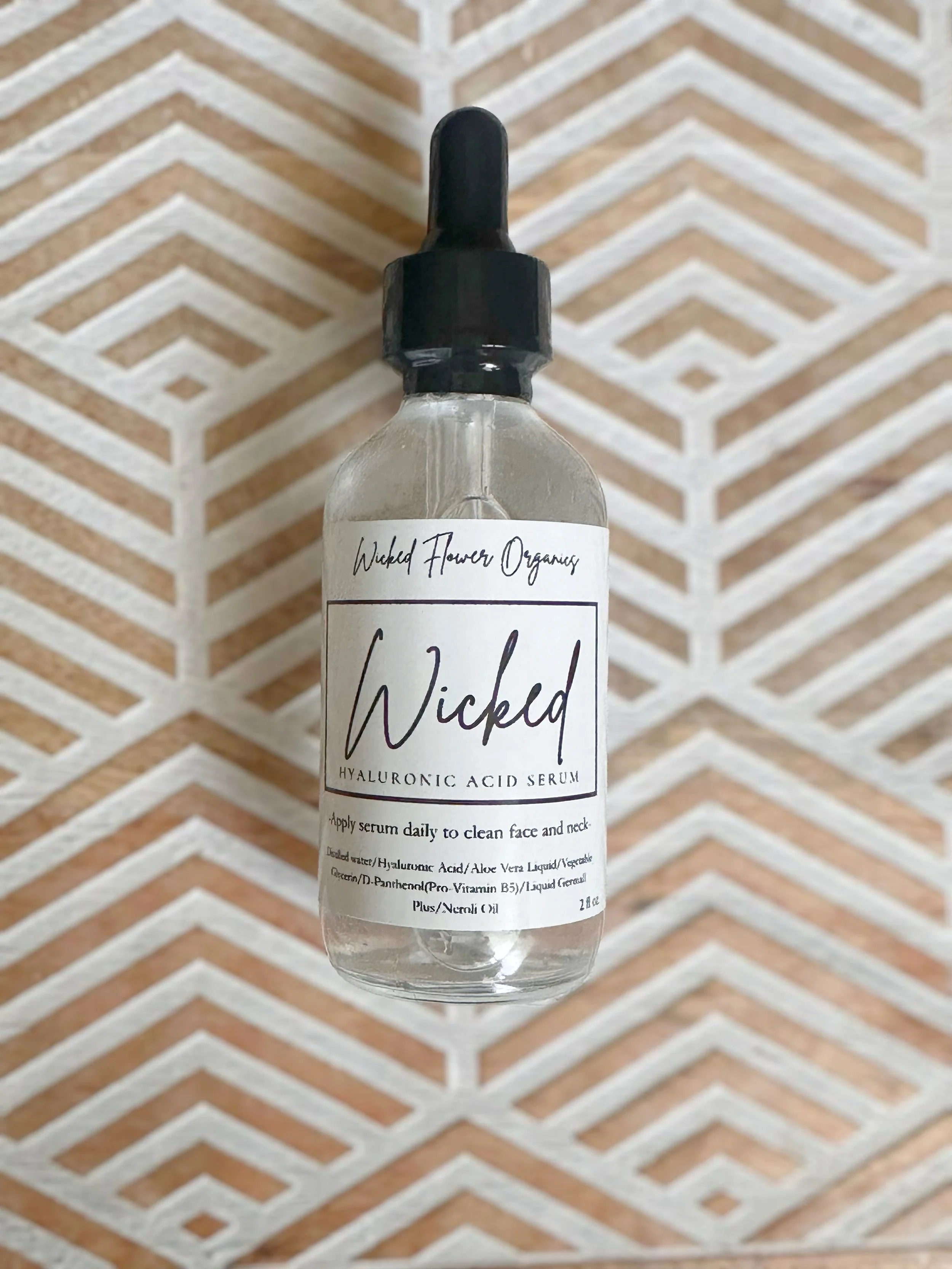 Wicked Hyaluronic Acid Serum/Improve hydration & texture/Anti-aging properties