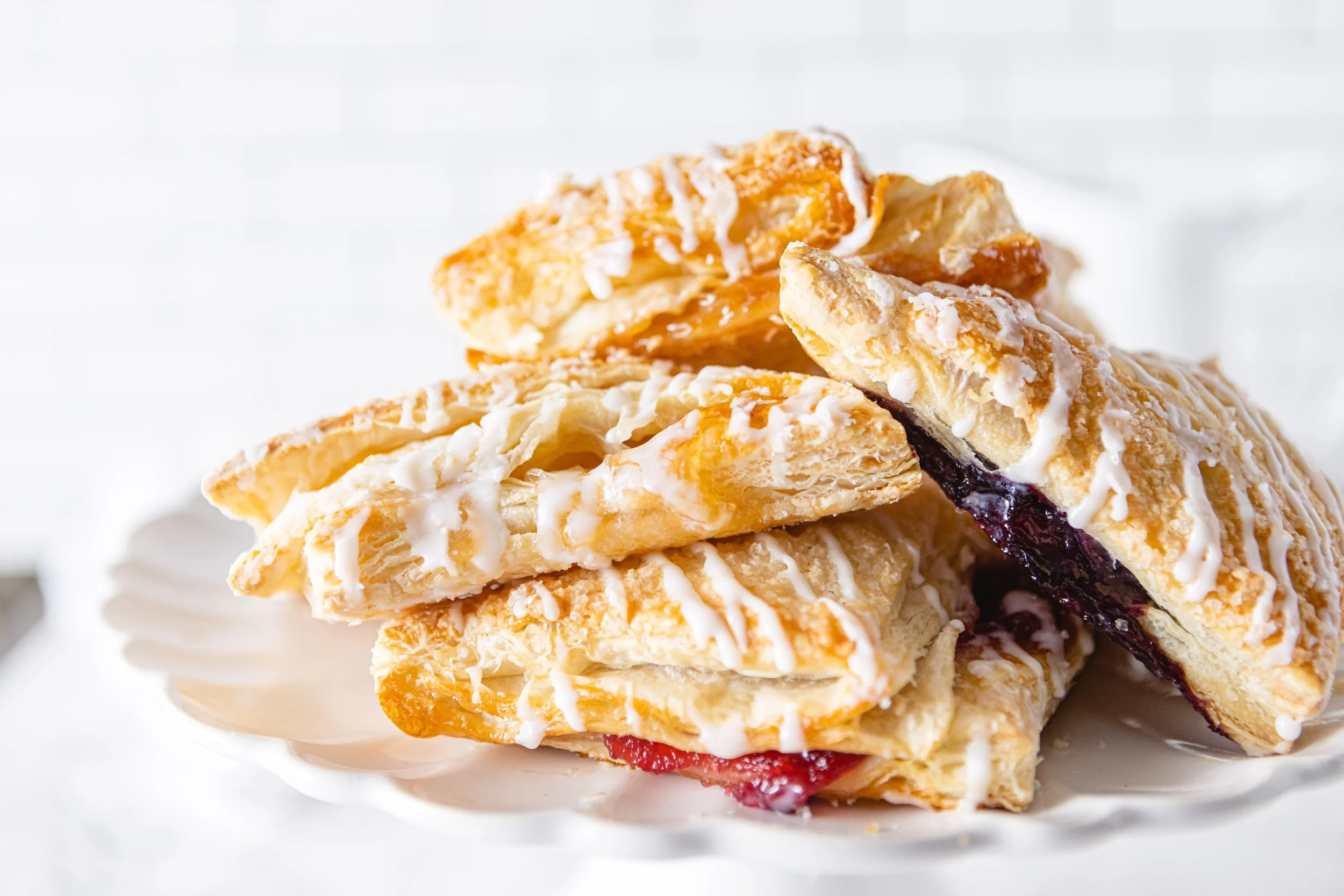 Frozen ready to bake wholesale pastries available for coffee shops and retail settings