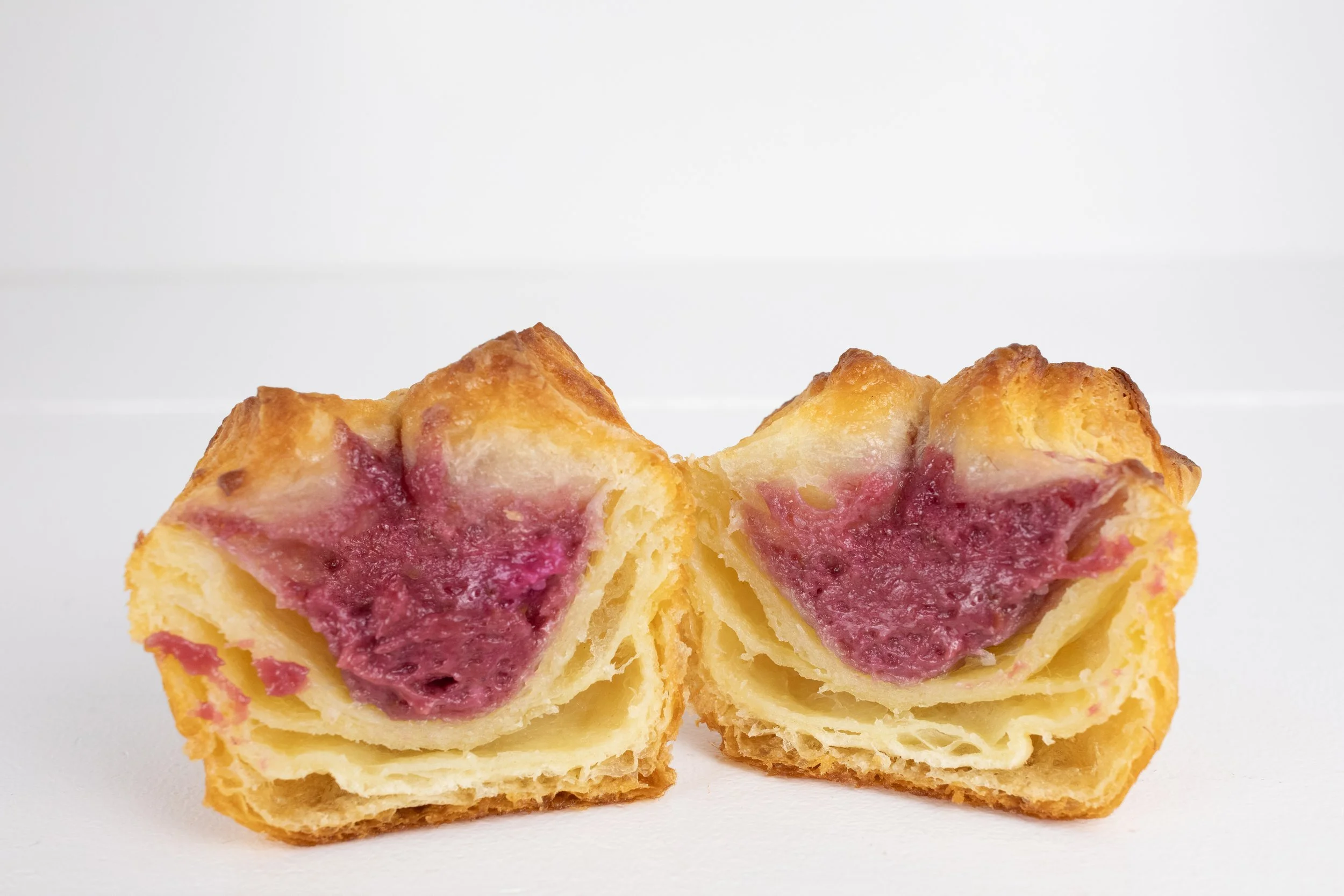Flavored filled Kouign Amann