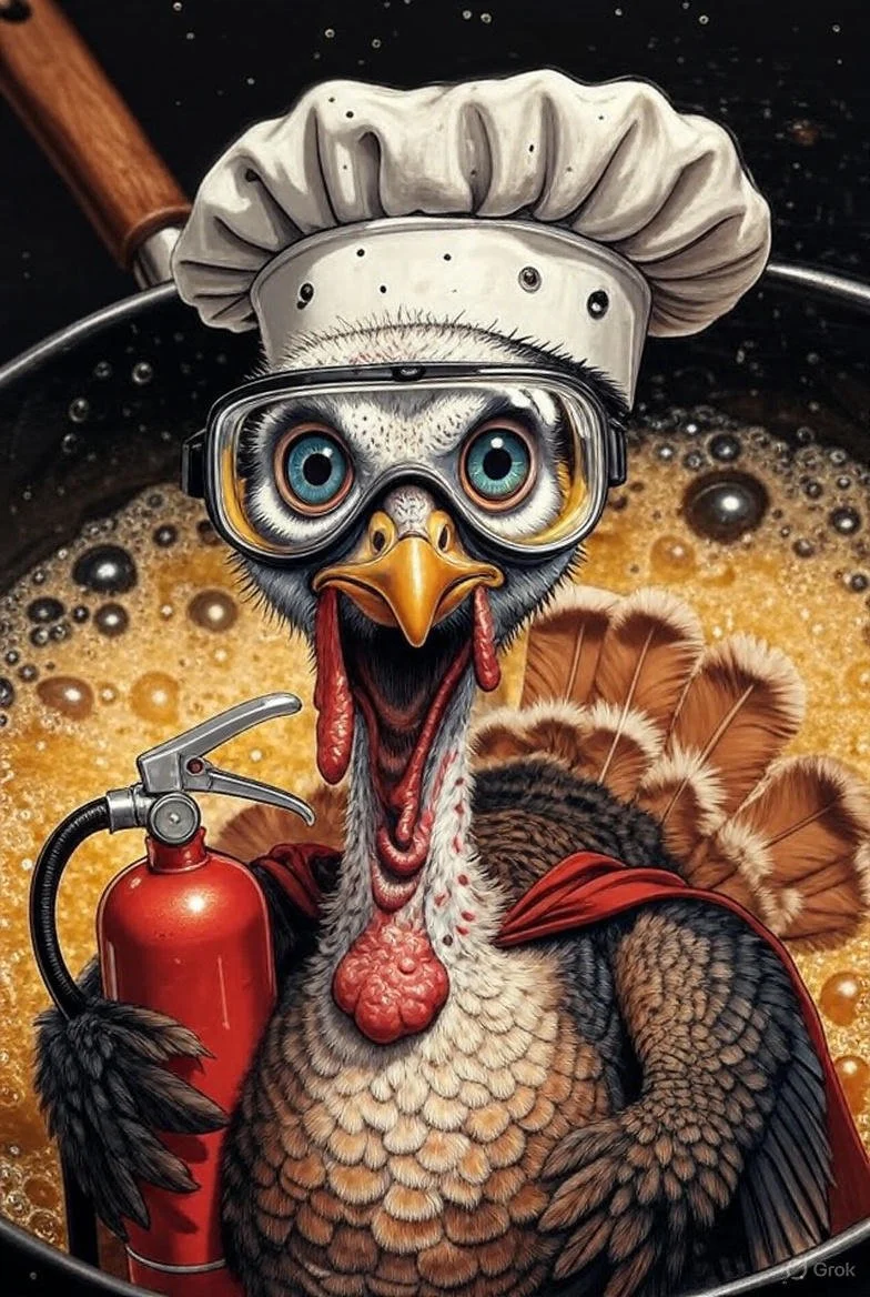 Deep-Frying Your Turkey Without Deep-Frying Your House: A Survival Guide for People Who Still Think ‘Close Enough’ Counts