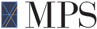 MPS logo with stylized checkmark symbol