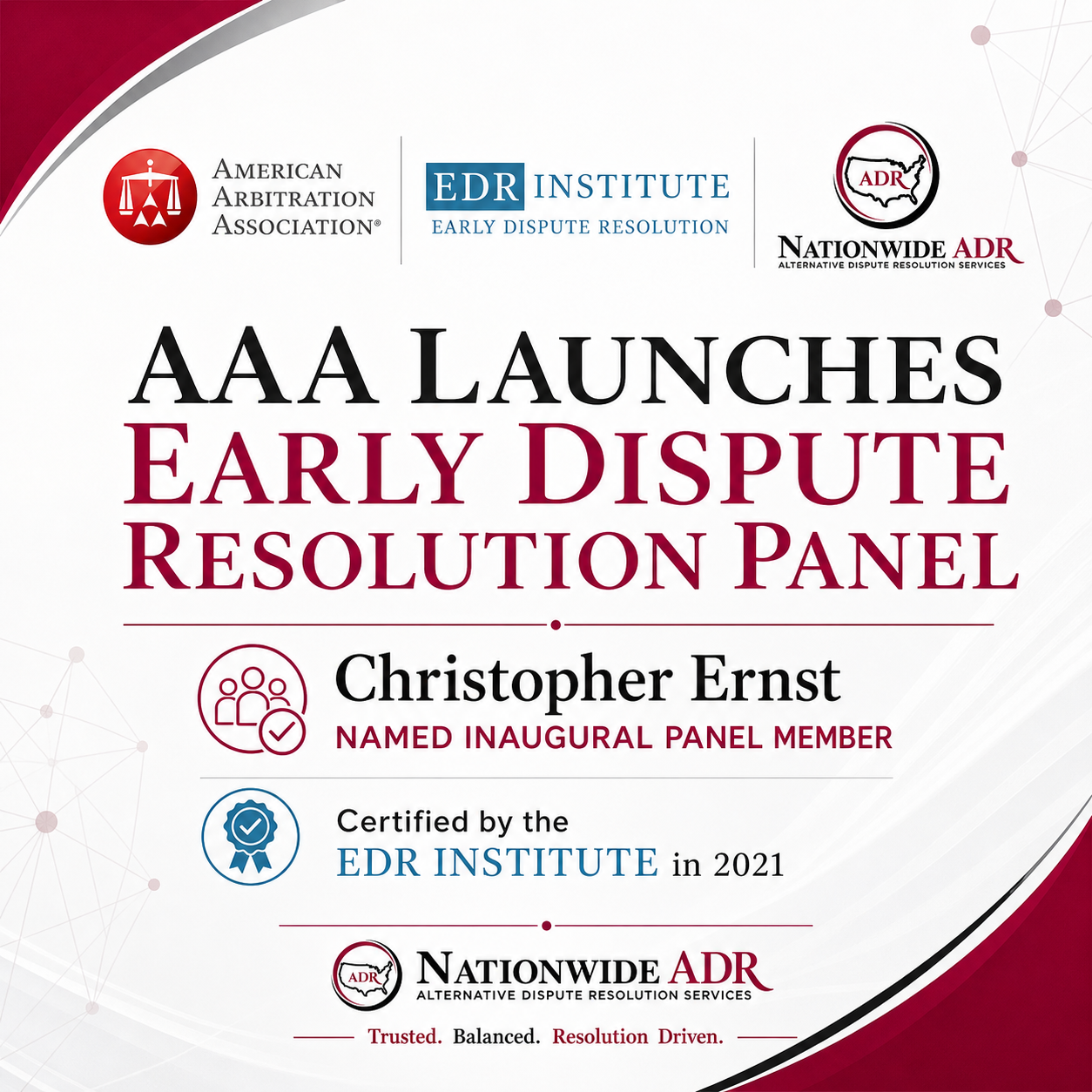 The AAA’s New Early Dispute Resolution Panel: A Practical Step Toward Faster, Smarter Case Resolution