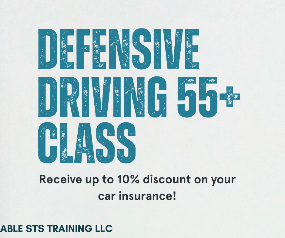 March 17 - 55+ Defensive Driving - Class Only