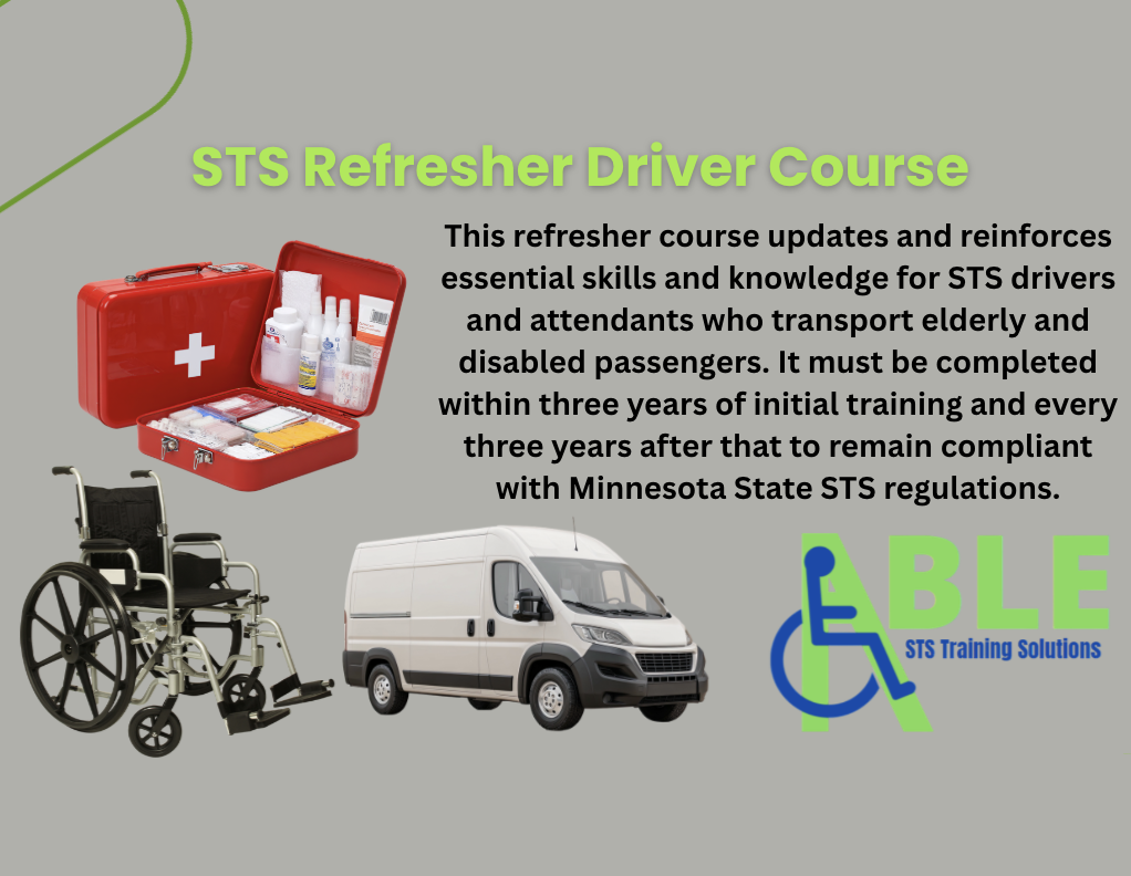 February 14th MN STS Refresher Driver Course - HYBRID/ONLINE