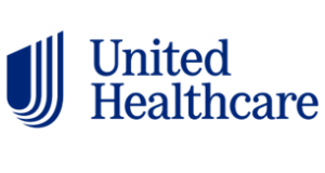 United Healthcare logo with blue stylized 'U' and text