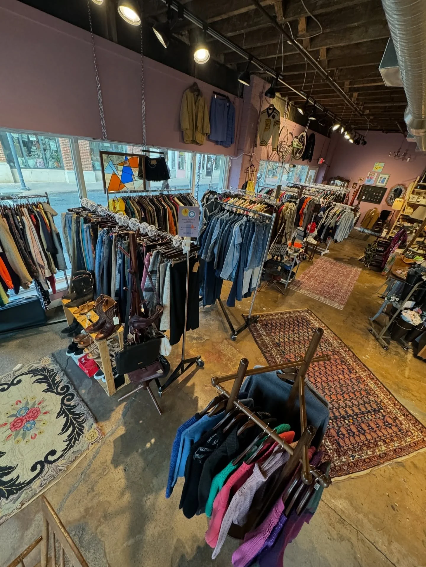 Snapshots from the shop this winter&hellip; plus one of me in my new favorite beanie from @nowhere.thrifted 🫶🏼

&bull;&bull;&bull;

We could not be more ready for spring around here and we KNOW y&rsquo;all agree. This winter has been something else