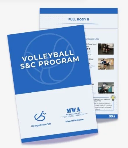 I made a thing! 

Or I should really say, we made a thing. 

What did we make? 

A volleyball specific strength and conditioning program. For all you volleyballers who want to get better and are willing to put the hours in off court as well as on it,