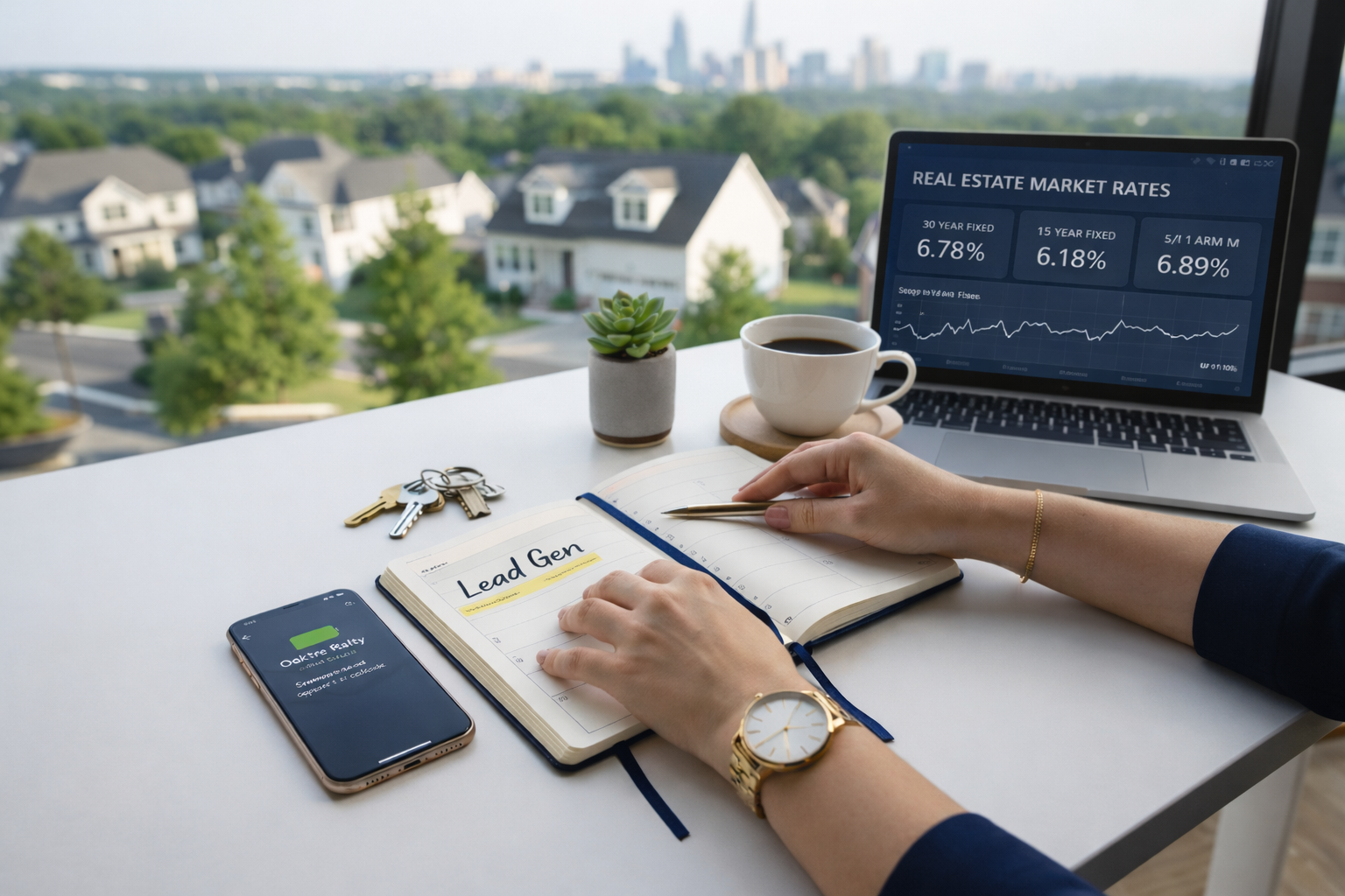 Real estate lead generation planning and market rate analysis Charlotte NC