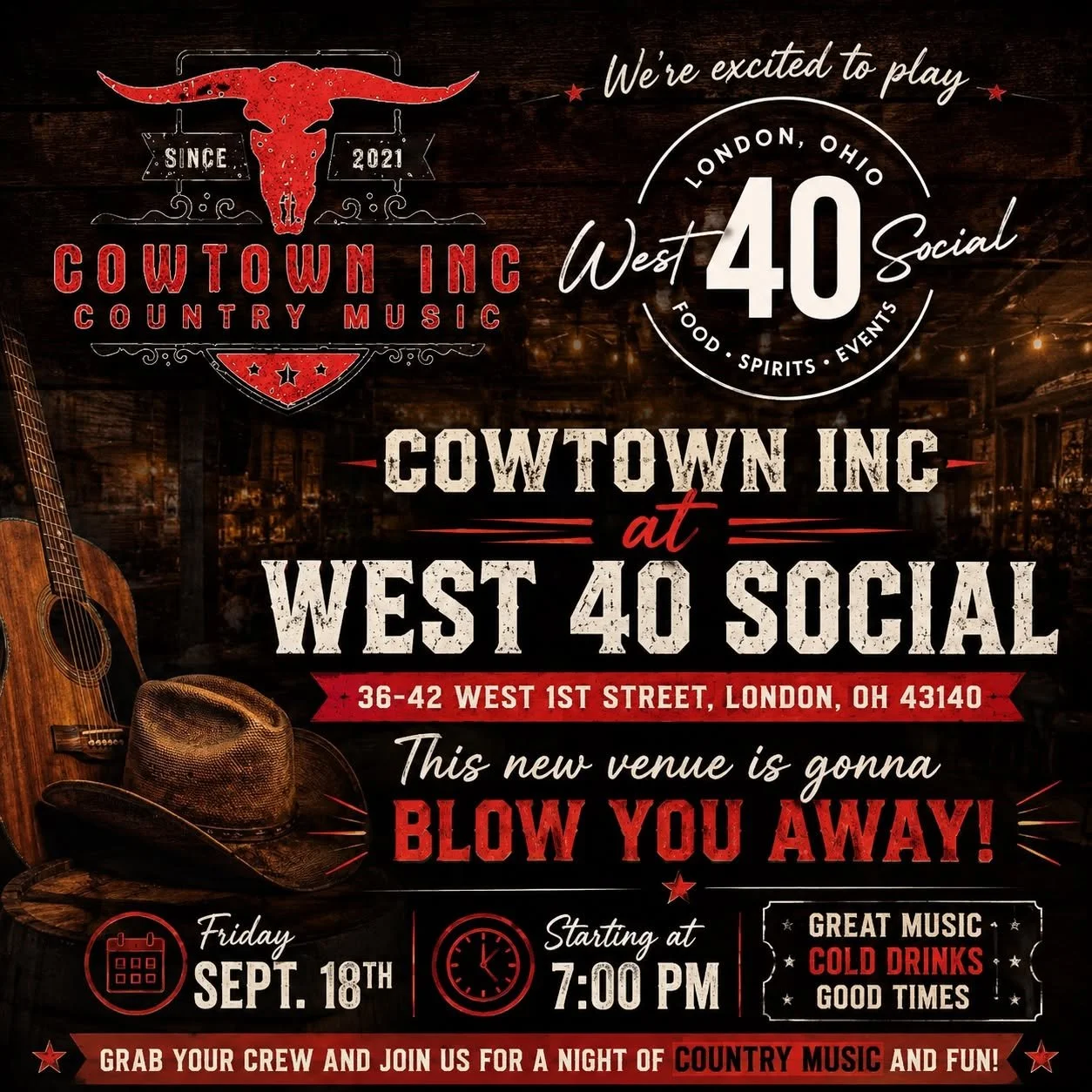 Live Music with Cowtown