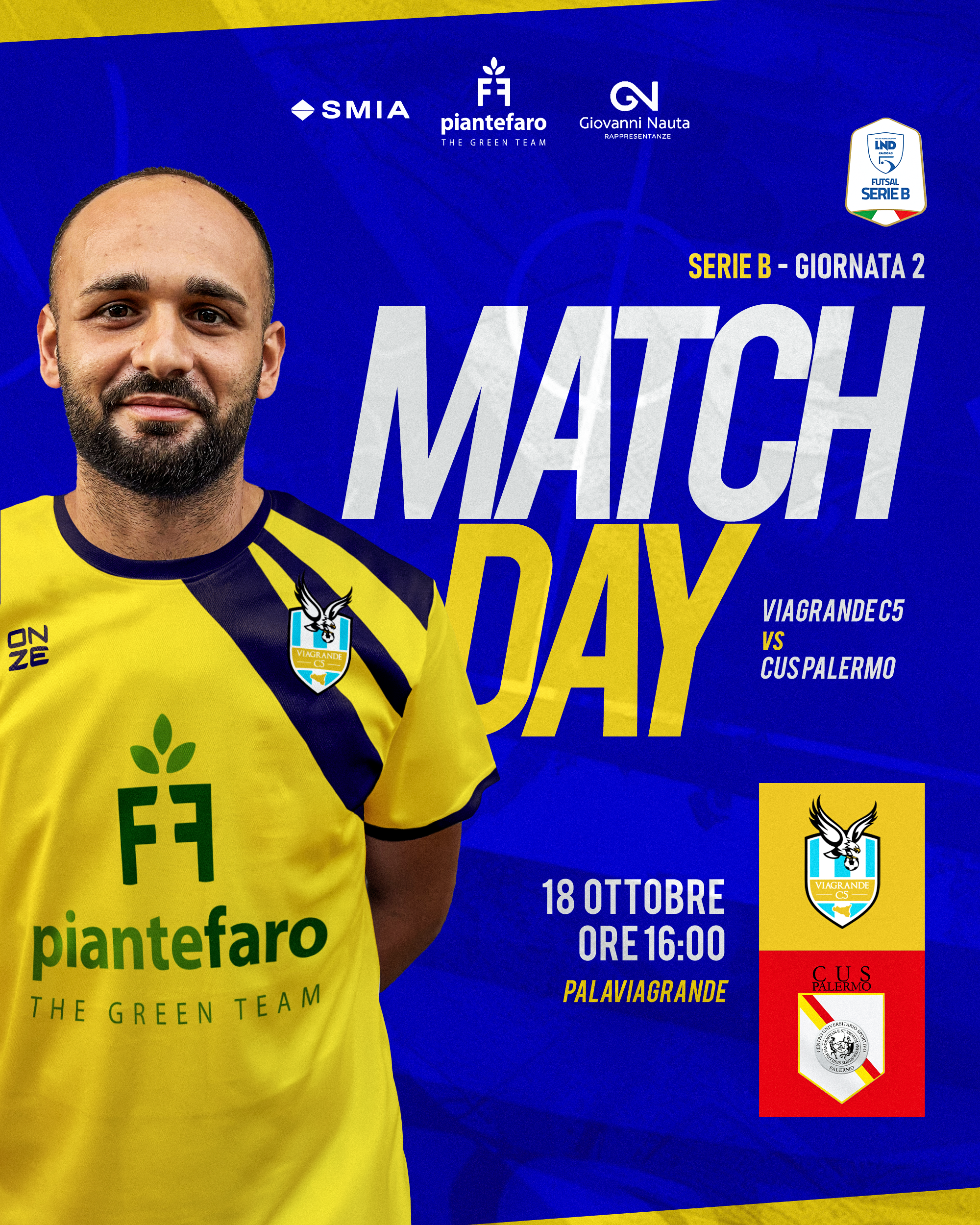 Viagrande C5 - CUS Palermo