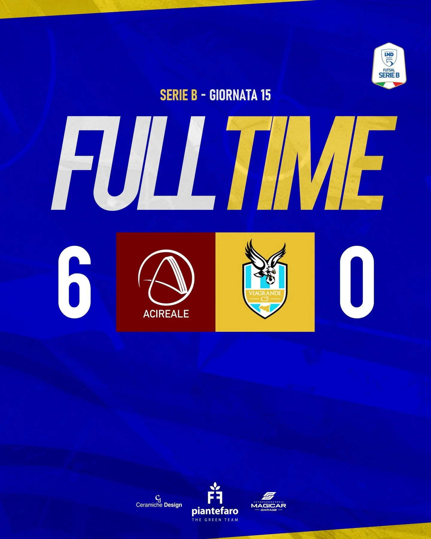 Una partita che ci lascia indicazioni importanti e la consapevolezza di dover continuare a lavorare con ancora pi&ugrave; determinazione.

Testa alta, gruppo unito: si riparte da qui.