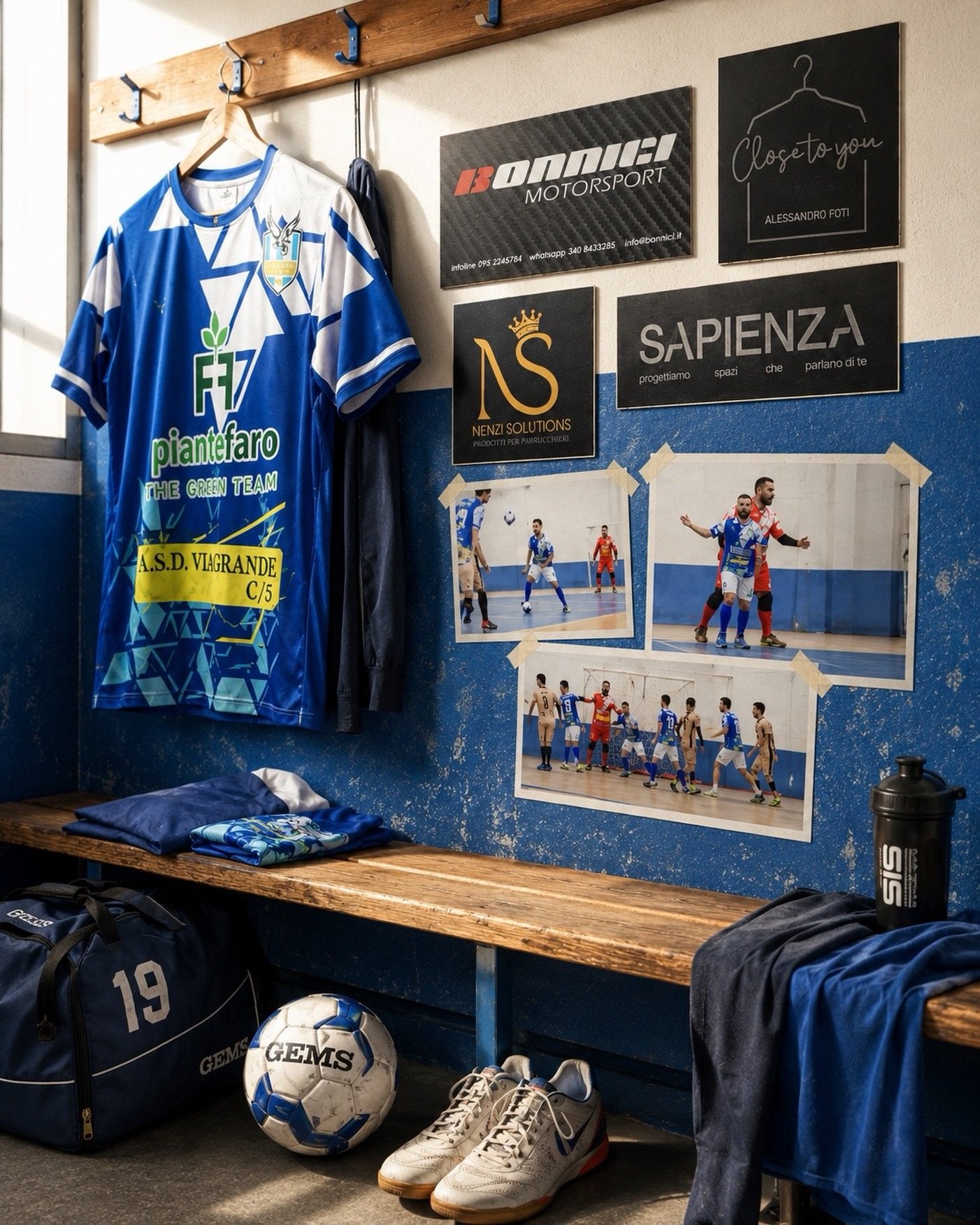🔵⚪️ Dietro ogni maglia c&rsquo;&egrave; una squadra. E dietro ogni squadra ci sono persone e aziende che scelgono di crederci.

Un grazie speciale ai partner che accompagnano il Viagrande C5 dentro e fuori dal campo, sostenendo un progetto che cresc