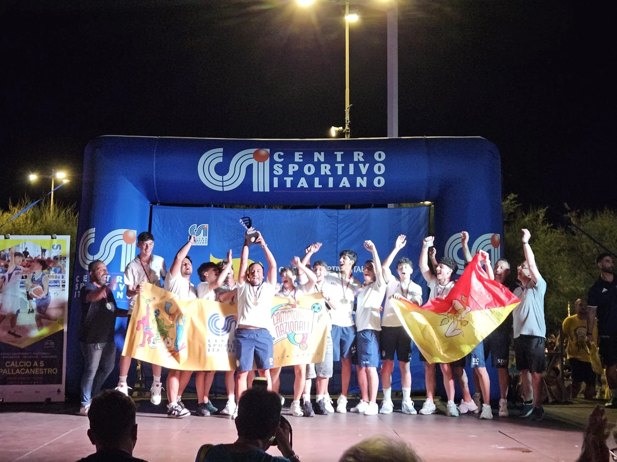 Viagrande C5 Juniores sul tetto d’Italia