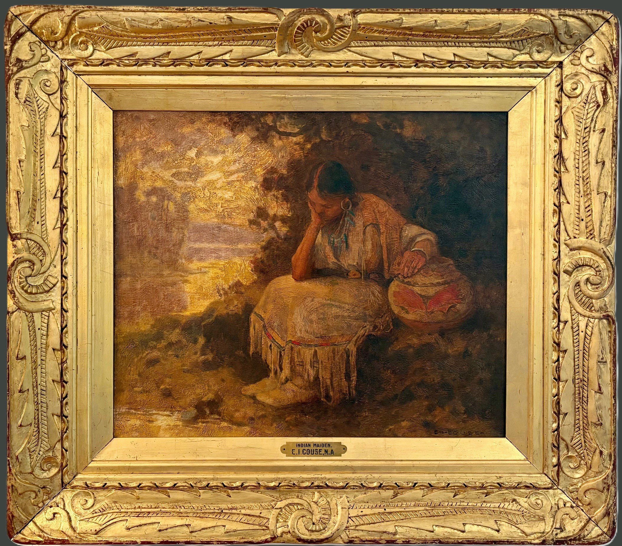 Eanger Irving Couse, Indian Maiden (1906)