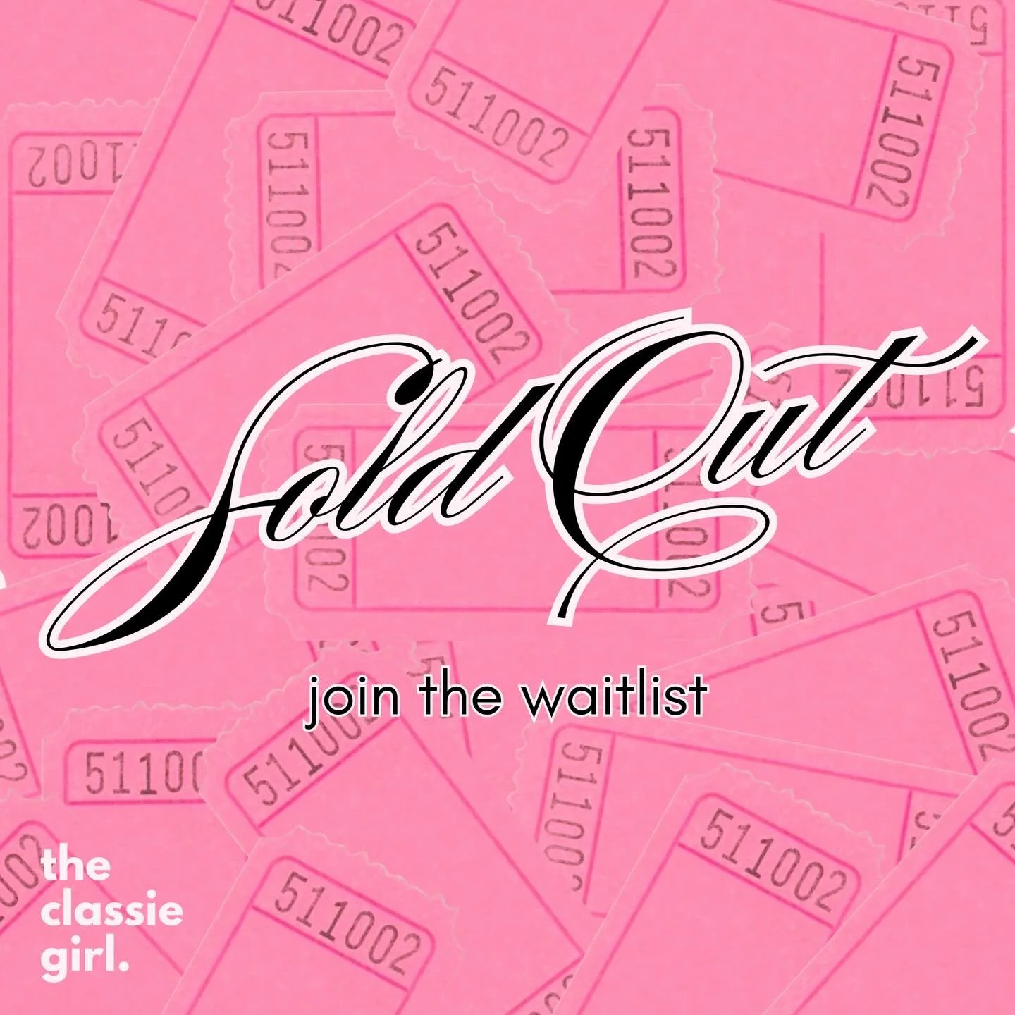 WE ARE COMPLETELY SOLD OUT 🎟️ huge thank you to everyone who has already bought their tickets and have been supporting us through it all 🤍 we NEVER thought we would sell out this quickly!! 

that being said&hellip; should we open up more tickets ??