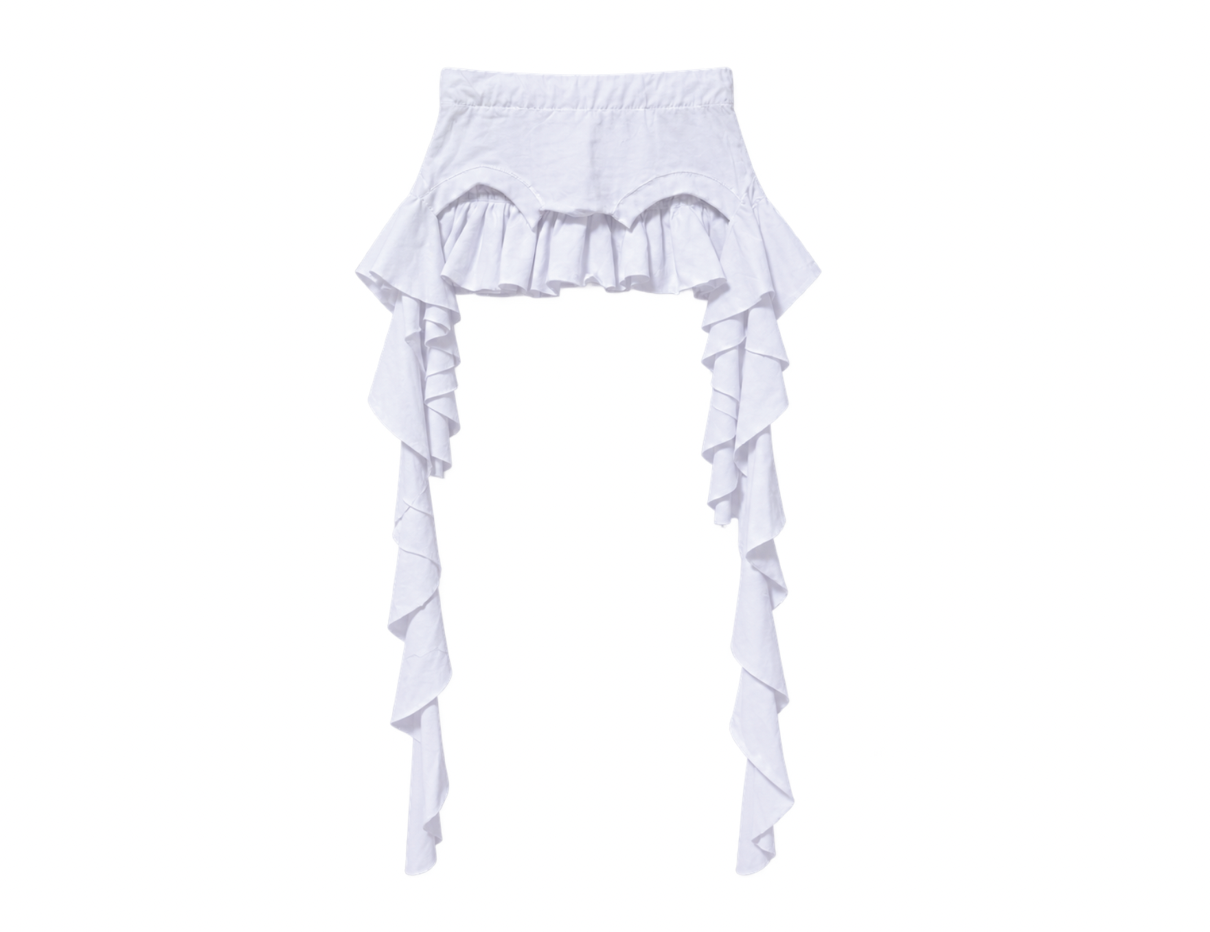 VACATION RUFFLE SKORT