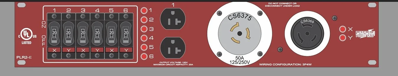 Whirlwind PLR2-E2 Power Pak Distro