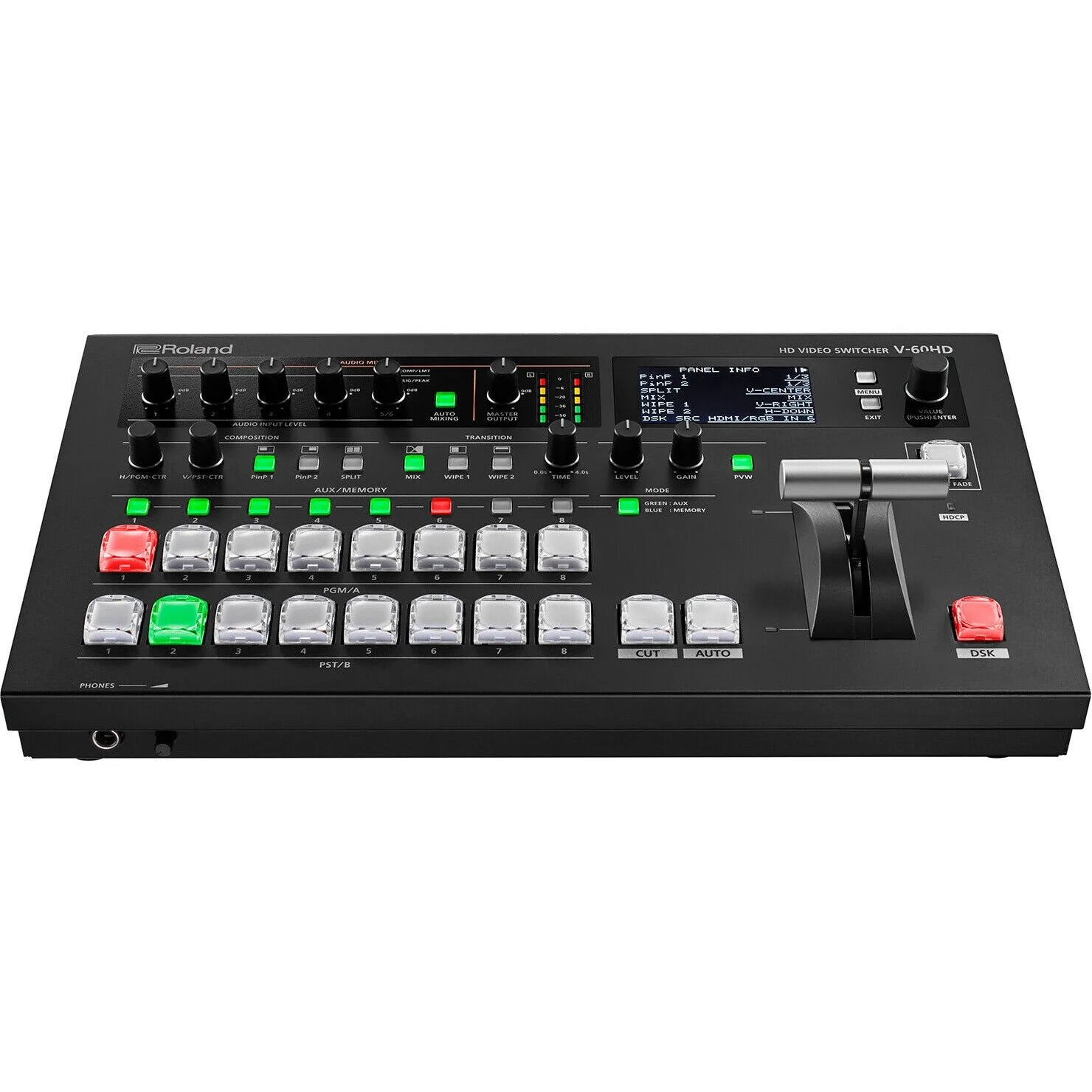 Roland V-60HD Video Camera Switcher Mixer for Camera, tablet and