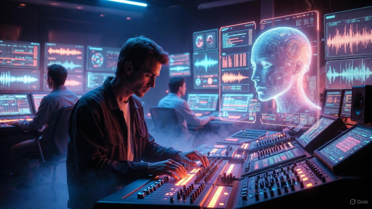 How AI Is Changing Music Production, Sound Engineers optimistic