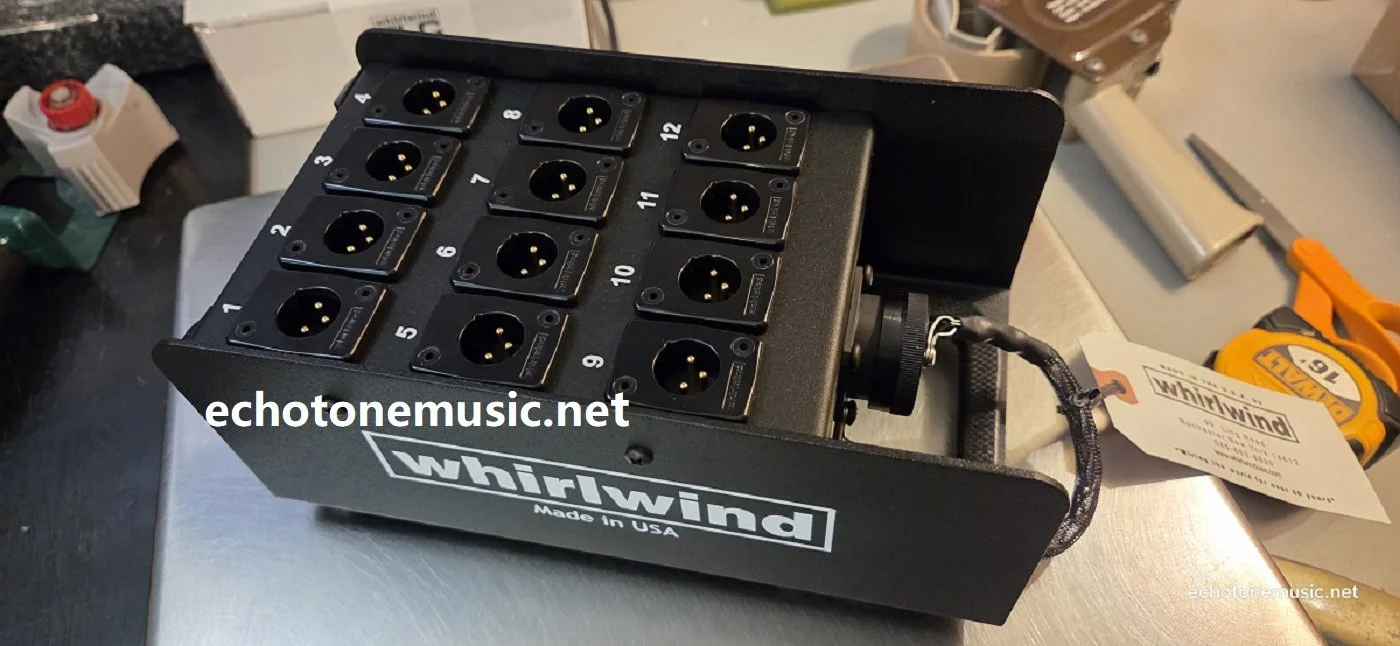 Whirlwind B012XLMW1CF  12 Channel Stage box XLRM to W1CF