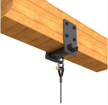 Adaptive Technologies BC-W3-8-9 3 to 8 Inch Wood Beam Clamp