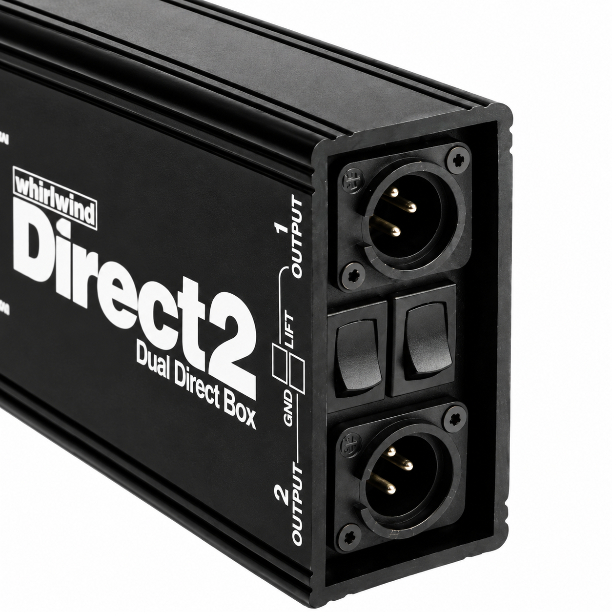 Whirlwind Direct2 DI Box Convert Computer Keyboard, Acoustic Preamp to balanced overview