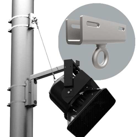 Adaptive Technologies PM-SAFETY-6DSS PoleStar Safety Pole Anchor