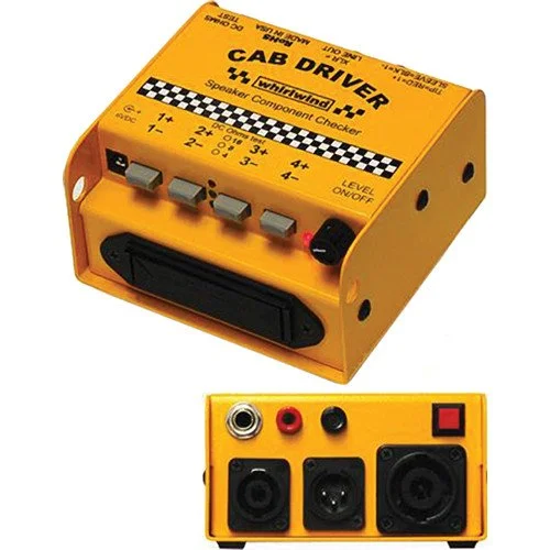 Whirlwind cabdriver audio gear