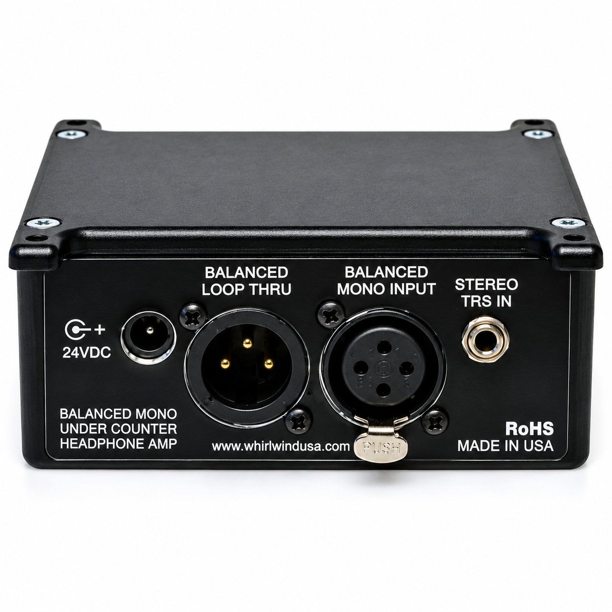 Whirlwind HAUCXL Active Headphone Amplifier Radio DJ