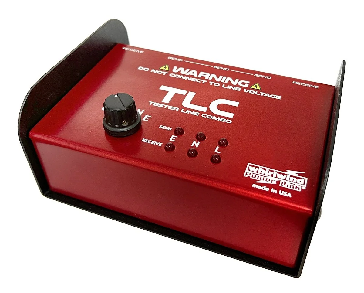 Whirlwind TLC Neutrik Powercon & True One Power line Cord Tester