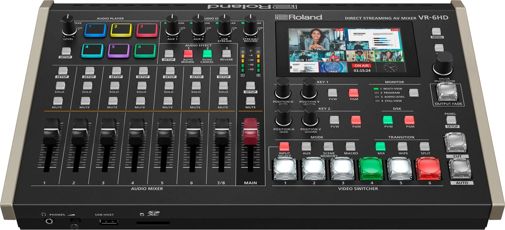 Roland VR-6HD Professional AV Mixer