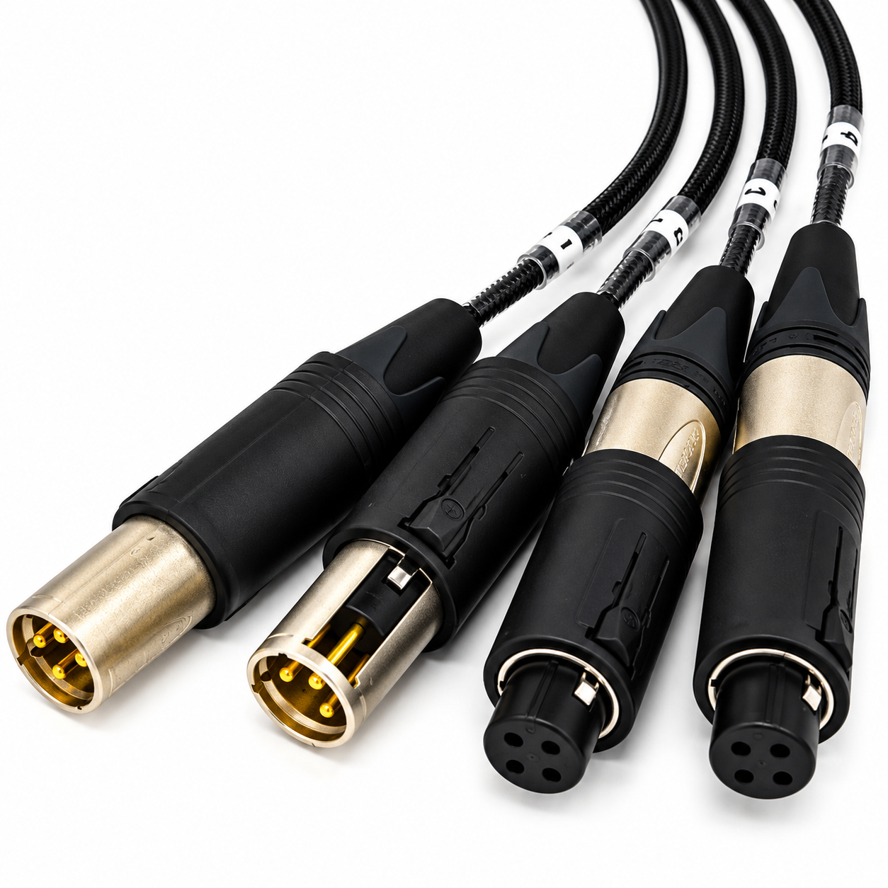 Whirlwind Catdusa CT-MF Ethercon RJ45 Mini Audio Snake to 2XRF & 2XLRM