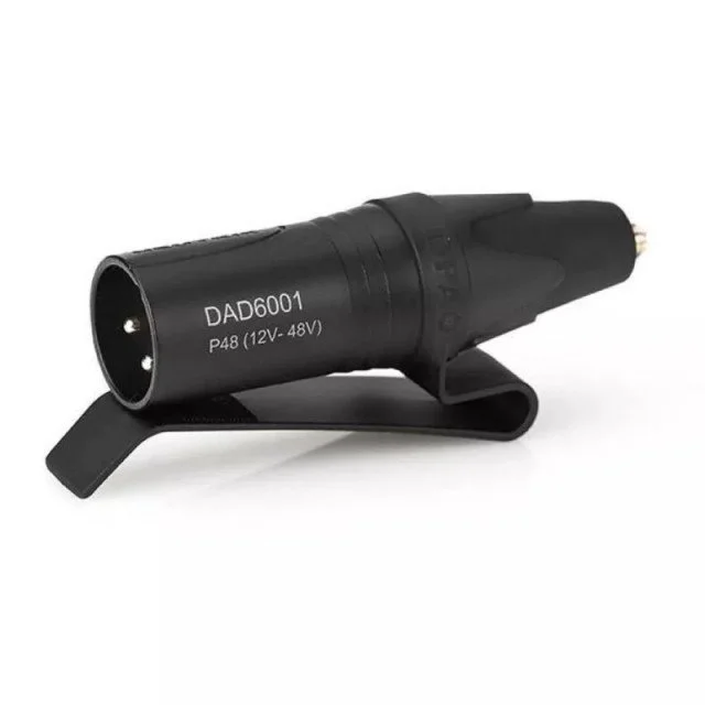 DPA DAD6001-BC Adapter for Miniature Microphonest to 3-pin XLR with Belt Clip