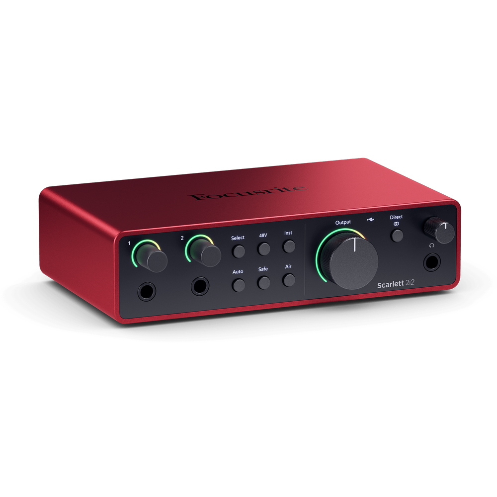 録音機材一式(FOCUSRITE 他) 録音機材一式(FOCUSRITE 他) Recording with Focusrite - バンドの録音