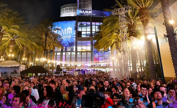 NAMM Show outside