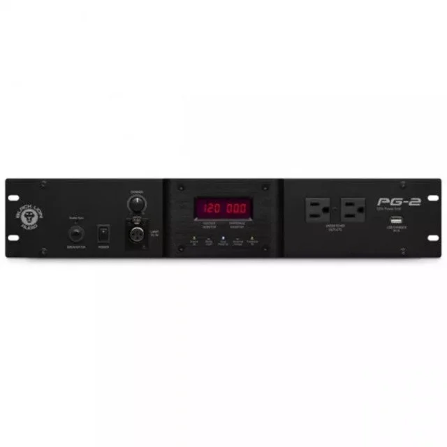 Black Lion PG-2 Rack Mount 2U Power Conditioner 12 switched and Surge Protector