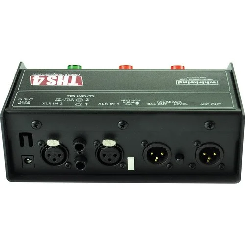 Whirlwind THS 4 Talkback Headphone Box DJ Sports Announcer Microphone Control
