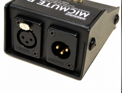 Whirlwind MicmutePTD audio gear