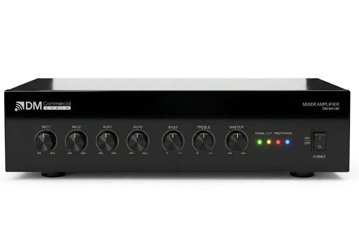 Dynamic Media 80 watt Mixer Amplifier